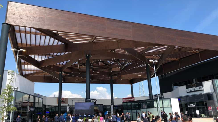 der Immobilie - Settimo Cielo retail park